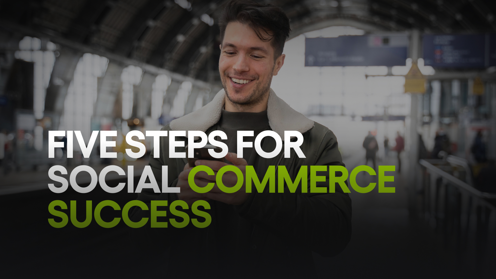 Five steps for social commerce success